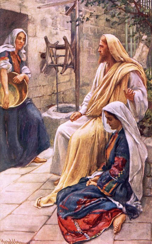 Martha e Maria de Harold Copping