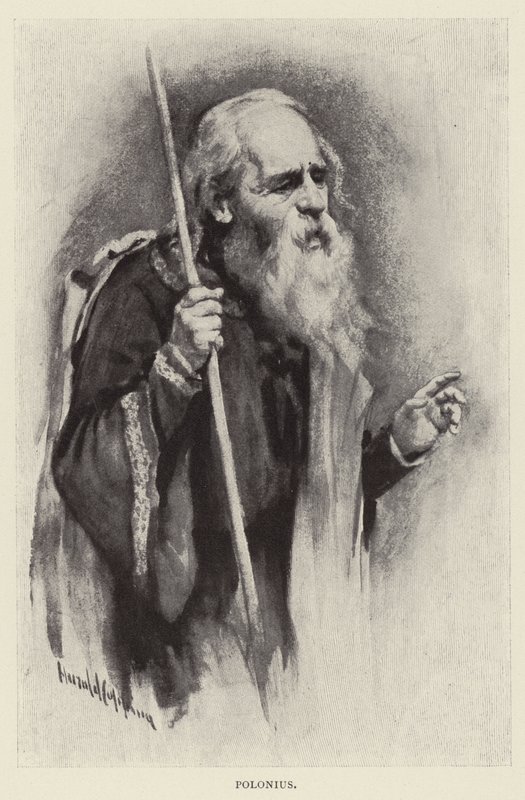 Polonius de Harold Copping