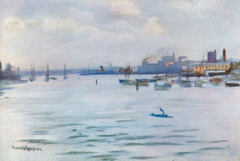 Vancouver do porto de Harold Copping