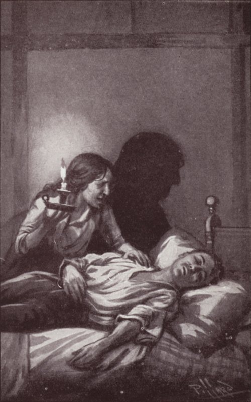 Ilustração para The Mystery Of Edwin Drood de Charles Dickens (litho) de Harold Hume Piffard