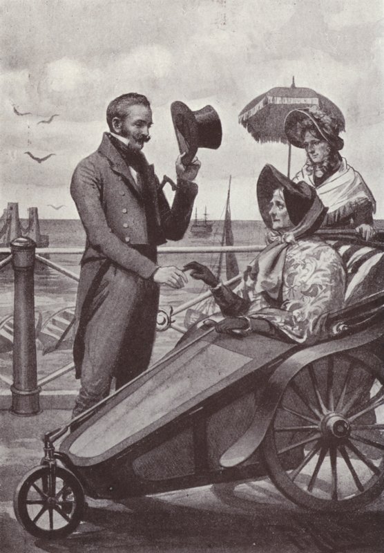 Ilustração para a Vanity Fair de William Makepeace Thackeray (litho) de Harold Hume Piffard