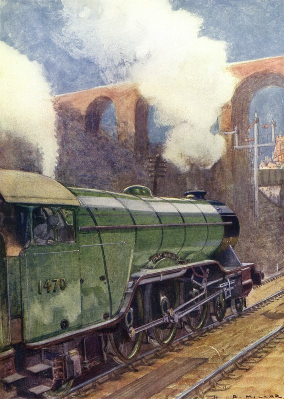 Uma bela locomotiva expressa de Harold Robert Millar