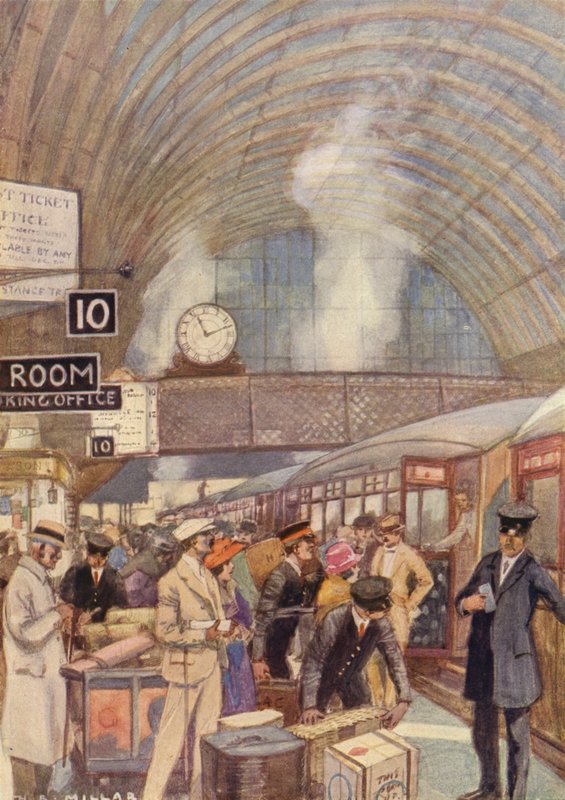 Estação Kings Cross de Harold Robert Millar