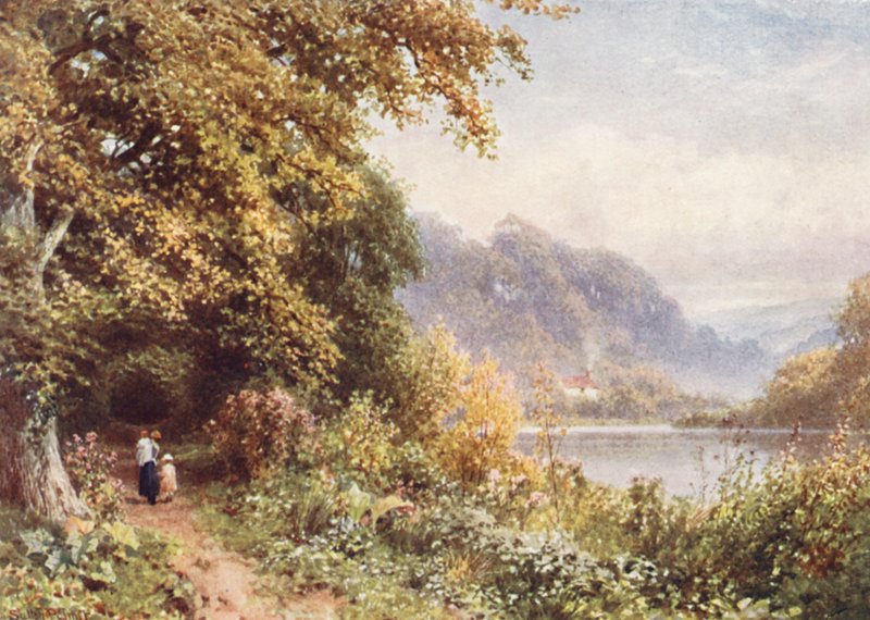 Perto de Albury (litografia a cores) de Harold Sutton Palmer