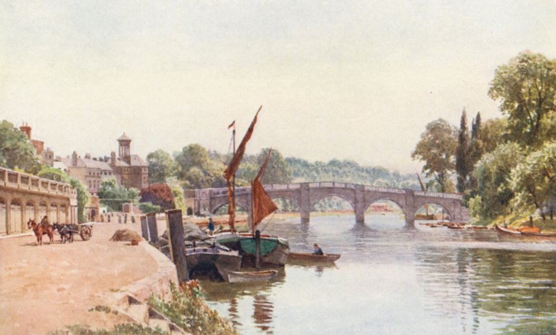 Richmond (litografia a cores) de Harold Sutton Palmer