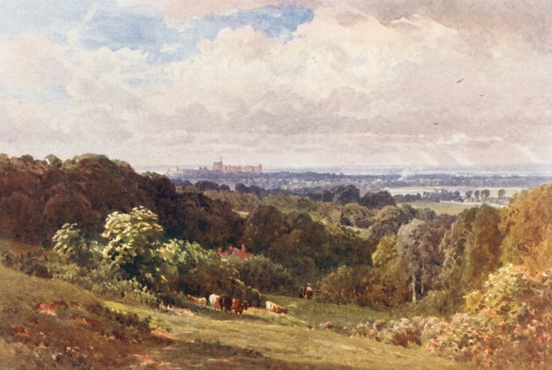 Castelo de Windsor visto de Cooper