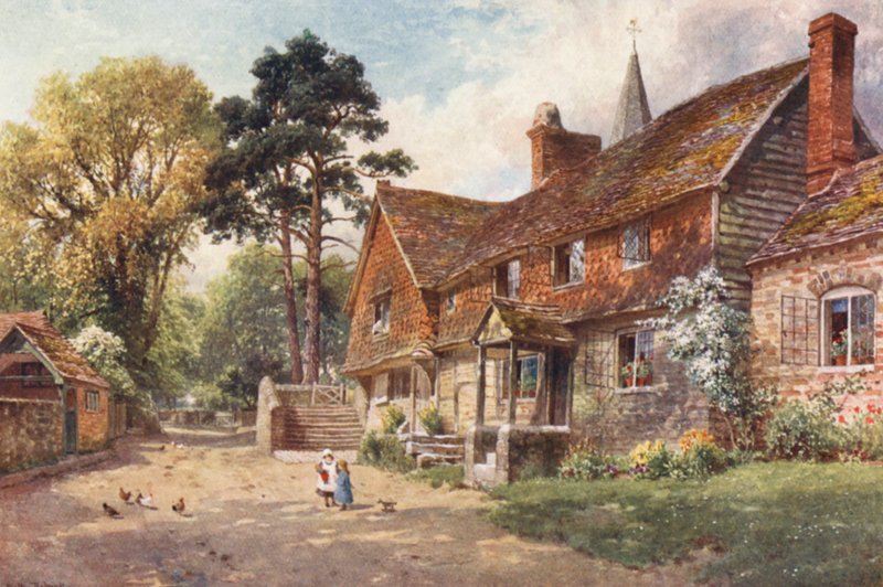 Witley (litografia a cores) de Harold Sutton Palmer