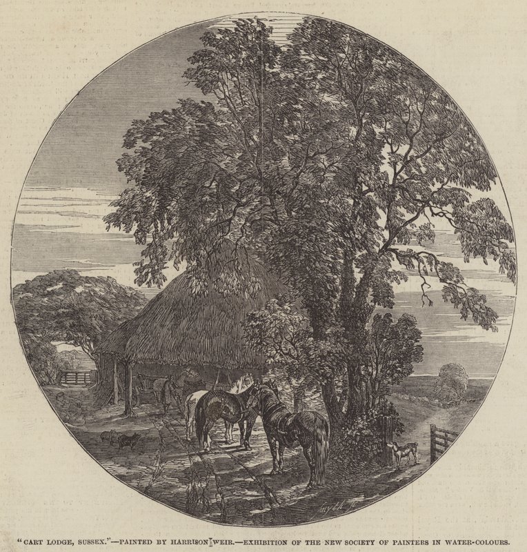 Cart Lodge, Sussex de Harrison William Weir