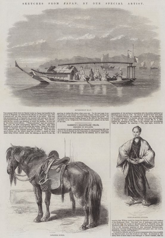 Esboços do Japão de Harrison William Weir