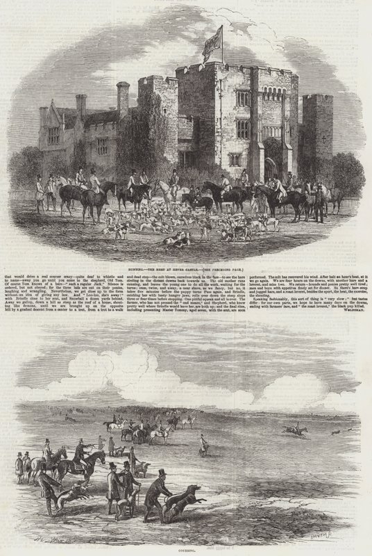 Caça e Percurso de Harrison William Weir
