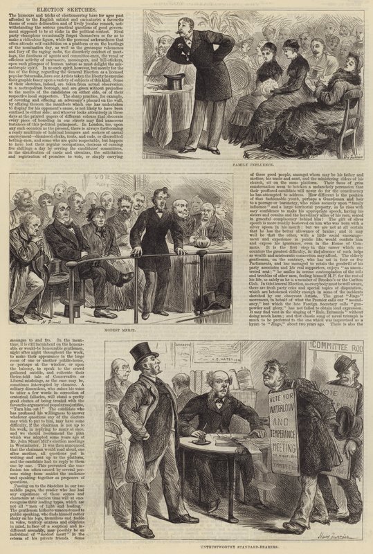 Esboços de eleição de Harry Furniss