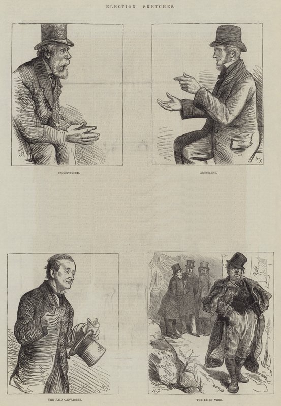 Esboços de eleição de Harry Furniss