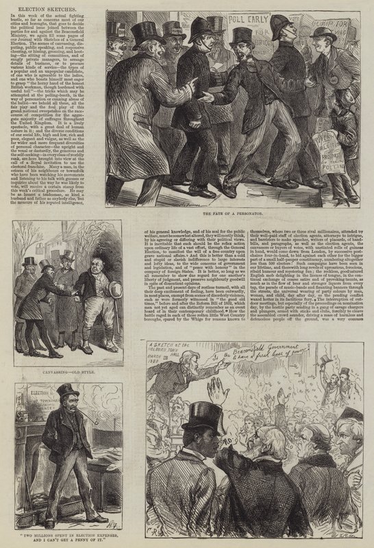Esboços de eleição de Harry Furniss