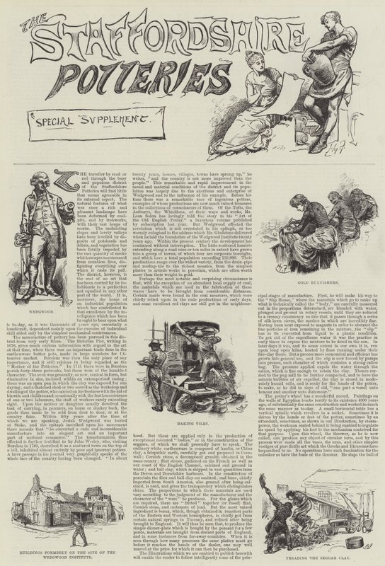 The Staffordshire Potteries de Harry Furniss