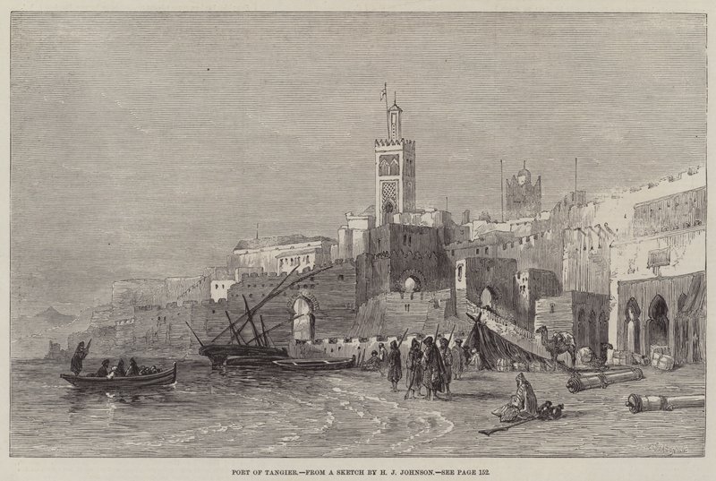 Porto de Tânger de Harry John Johnson