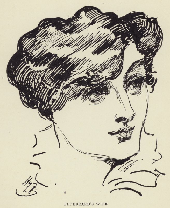 Esposa Bluebeards de Harry Furniss
