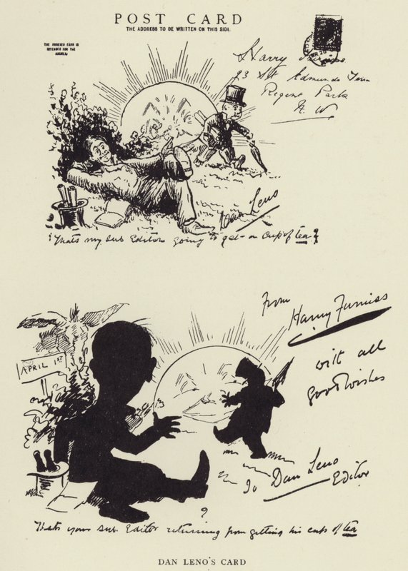 E Cartão Lenos de Harry Furniss