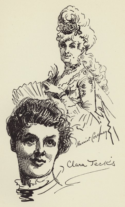 Harriet Coveney e Clara Jecks de Harry Furniss