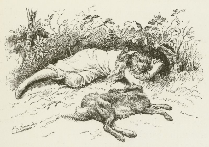 Ilustração para Sylvie e Bruno por Lewis Carroll de Harry Furniss