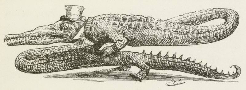 Ilustração para Sylvie e Bruno por Lewis Carroll de Harry Furniss