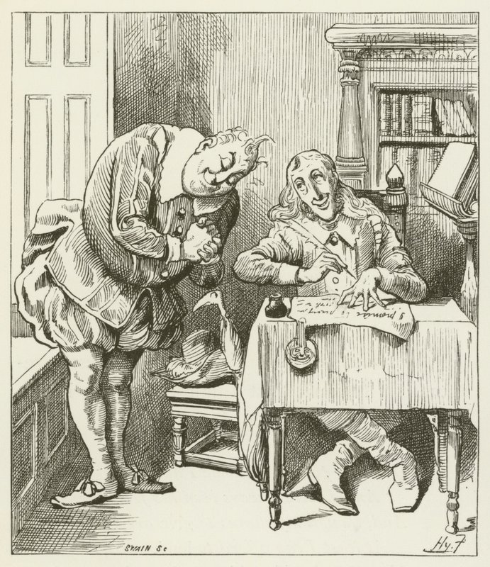 Ilustração para Sylvie e Bruno por Lewis Carroll de Harry Furniss