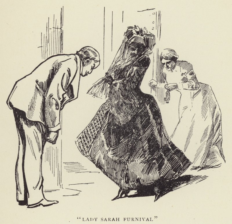 Lady Sarah Furnival de Harry Furniss