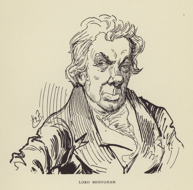Lord Brougham de Harry Furniss