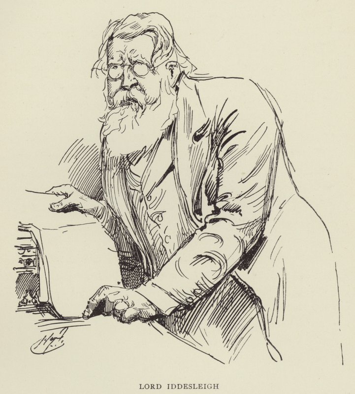 Senhor Iddesleigh de Harry Furniss