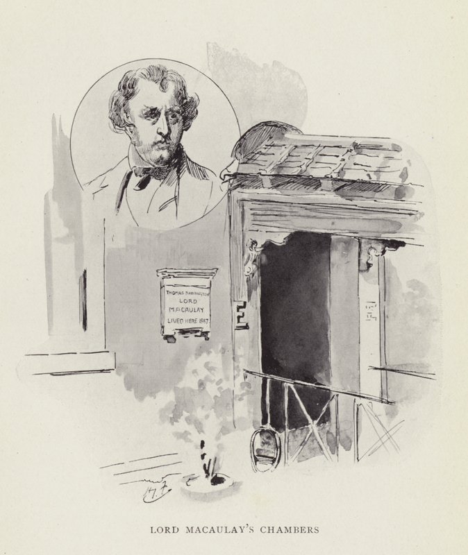 Senhor Macaulays câmaras de Harry Furniss