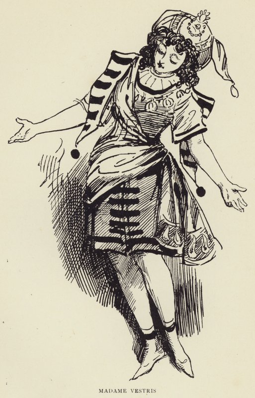 Madame Vestris de Harry Furniss