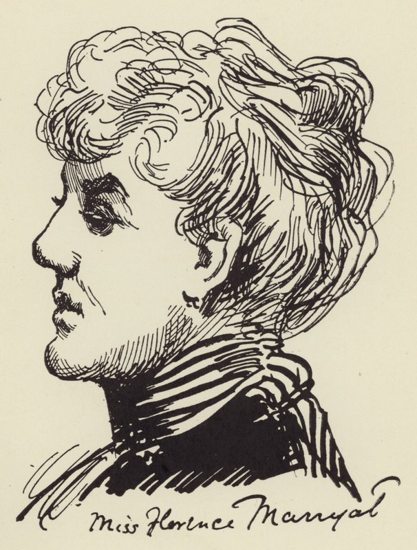 Miss Florence Marryat de Harry Furniss