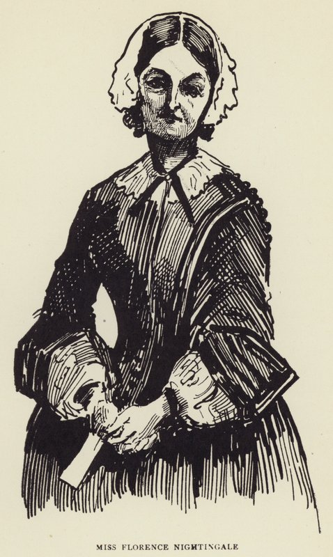 Miss Florence Nightingale de Harry Furniss