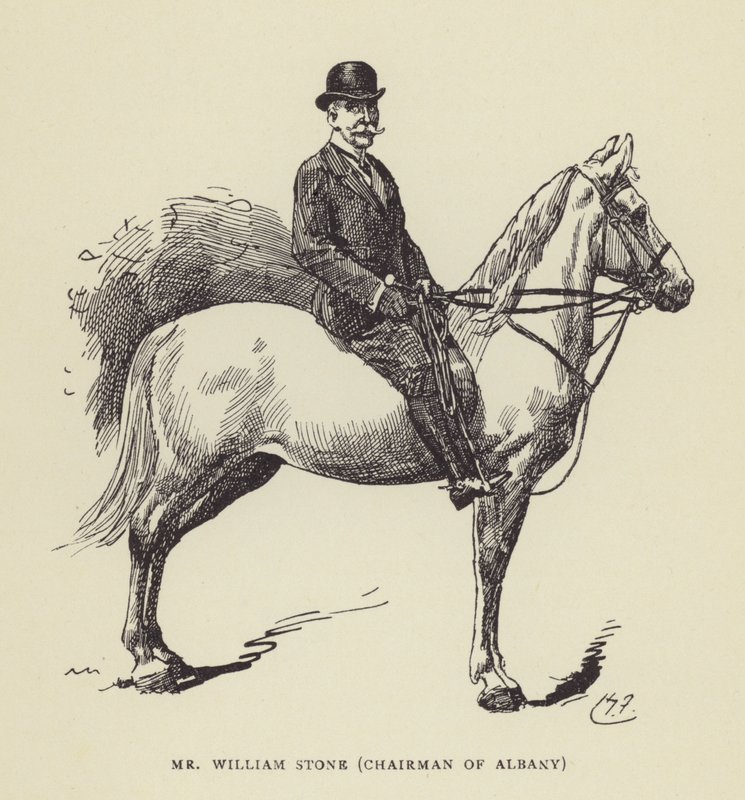 Sr. William Stone, Presidente da Albany de Harry Furniss
