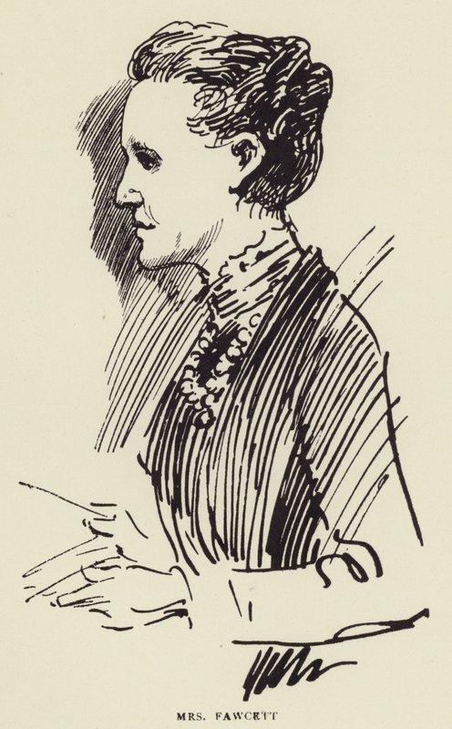 Sra. Fawcett de Harry Furniss
