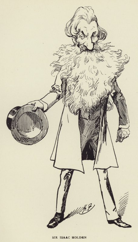 Sir Isaac Holden de Harry Furniss