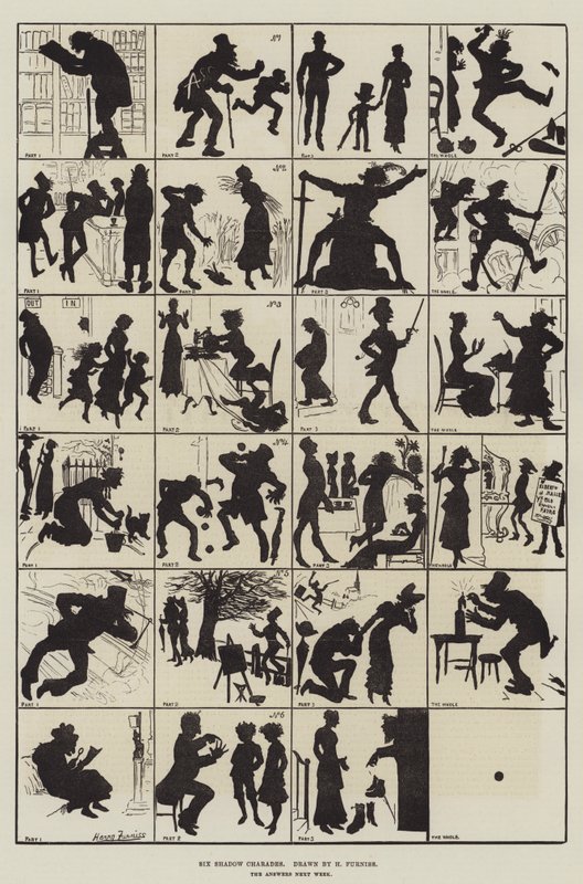 Seis Charadas Sombrias de Harry Furniss