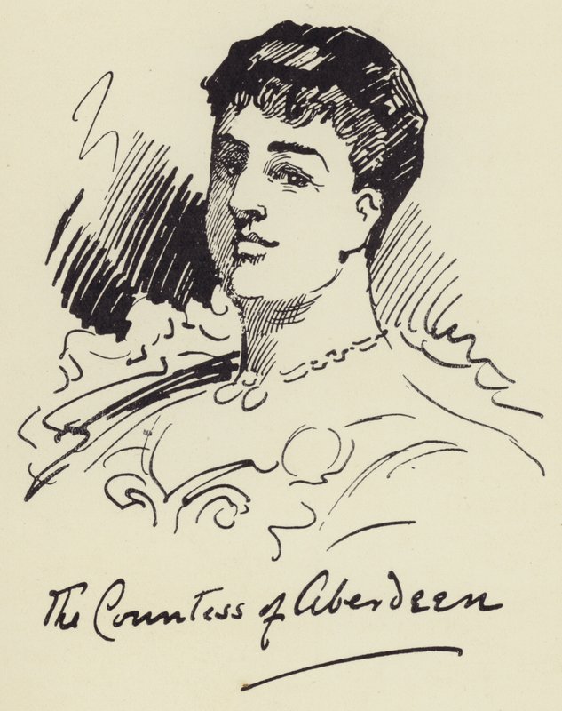 A condessa de Aberdeen de Harry Furniss