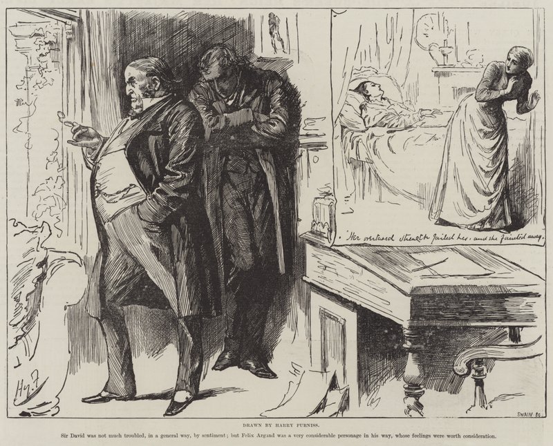 O herdeiro das idades, por James Payn de Harry Furniss