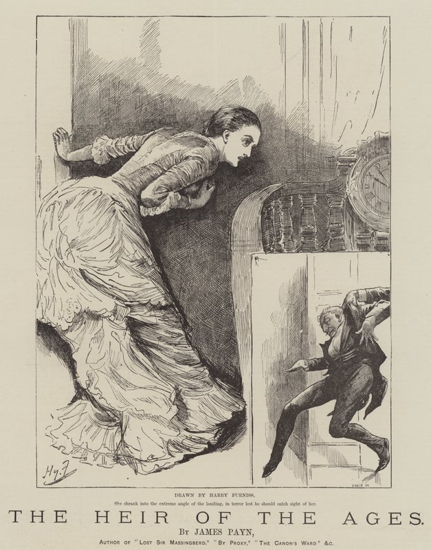 O herdeiro das idades, por James Payn de Harry Furniss