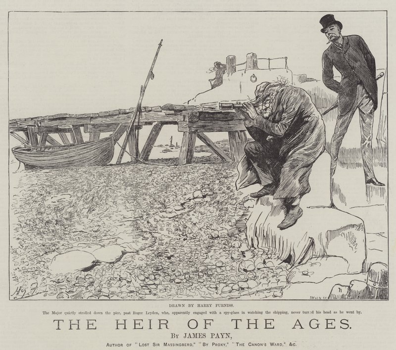 O herdeiro das idades, por James Payn de Harry Furniss