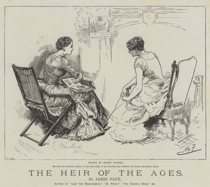 O herdeiro das idades, por James Payn de Harry Furniss