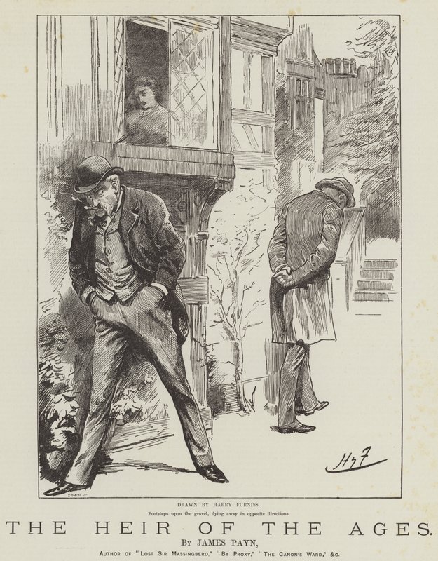 O herdeiro das idades, por James Payn de Harry Furniss
