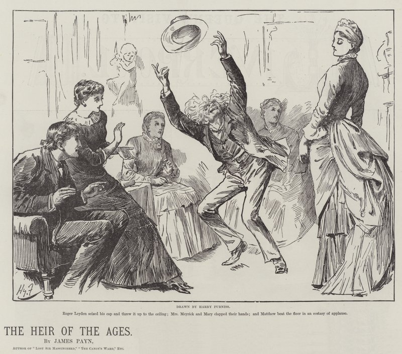 O herdeiro das idades, por James Payn de Harry Furniss