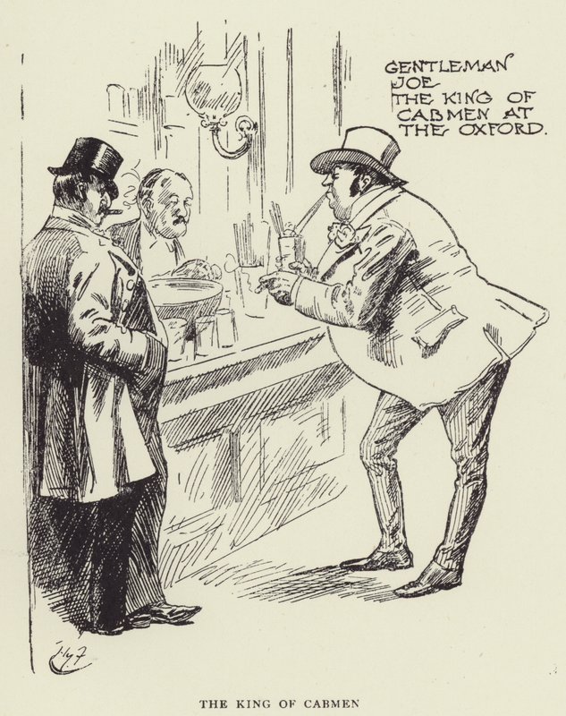 O rei dos cabmen de Harry Furniss