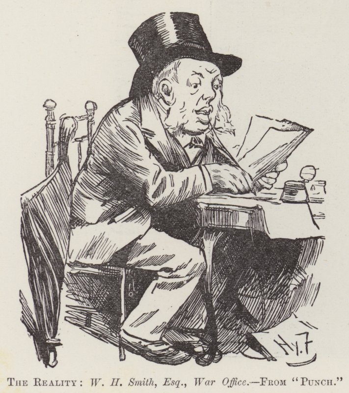 A Realidade, WH Smith, Esquire, War Office de Harry Furniss