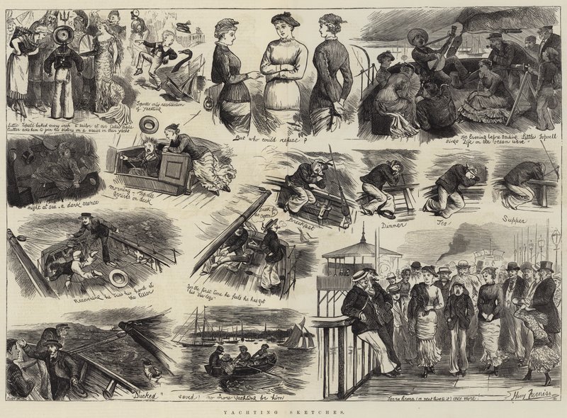 Esboços De Iatismo de Harry Furniss