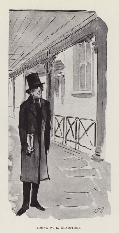 Jovem, nós, Gladstone de Harry Furniss
