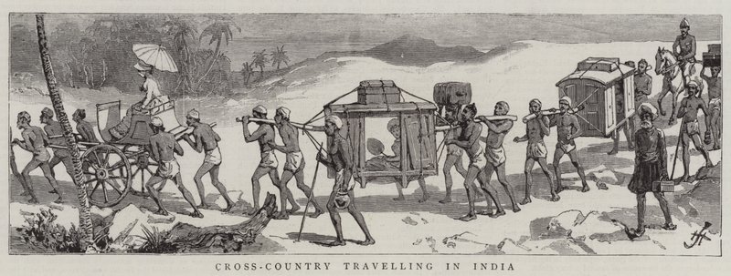 Viagens Cross-Country na Índia de Harry Hamilton Johnston