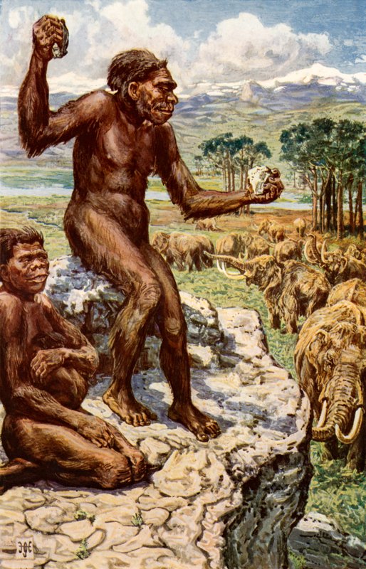 A humanidade neandertal de Harry Hamilton Johnston