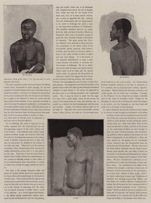 Pessoas da África Central Britânica de Harry Hamilton Johnston